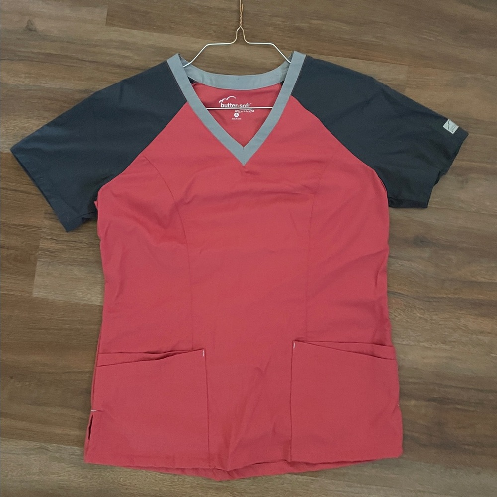 Butter Soft Scrub Top